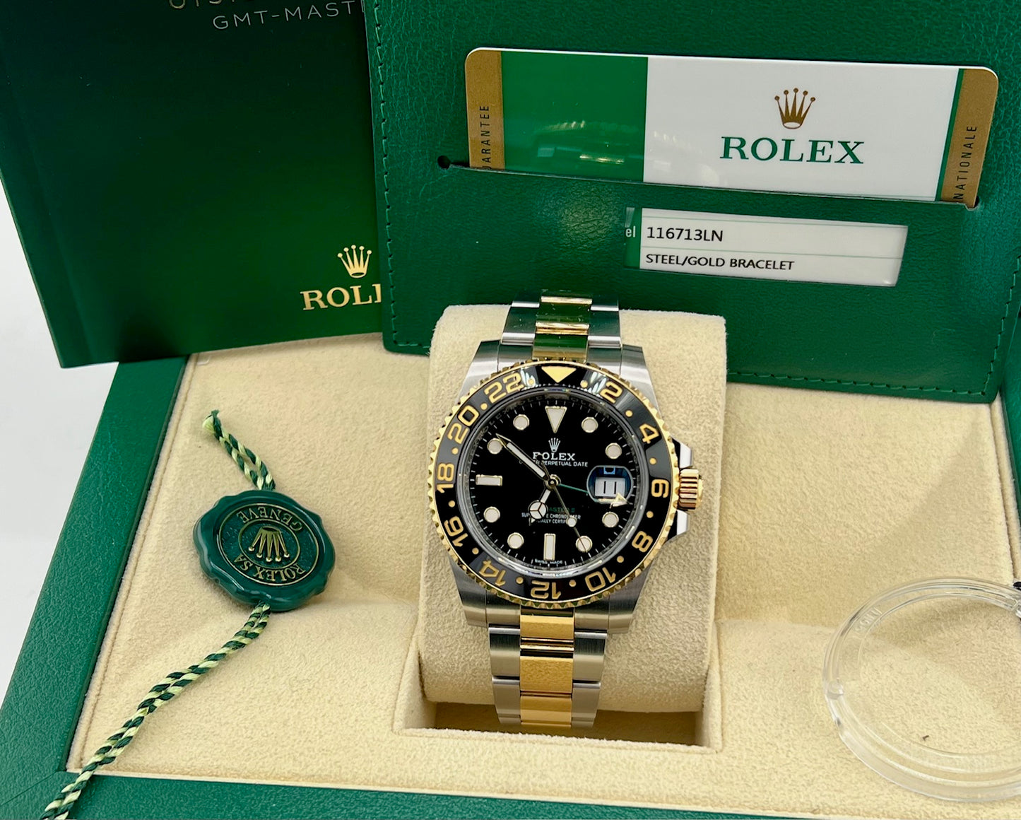 Rolex GMT-Master II 116713LN 2020 Full Set Ita