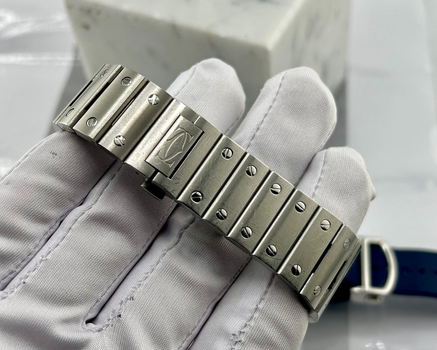 Cartier Santos De Cartier WSSA0018 White Dial 2024