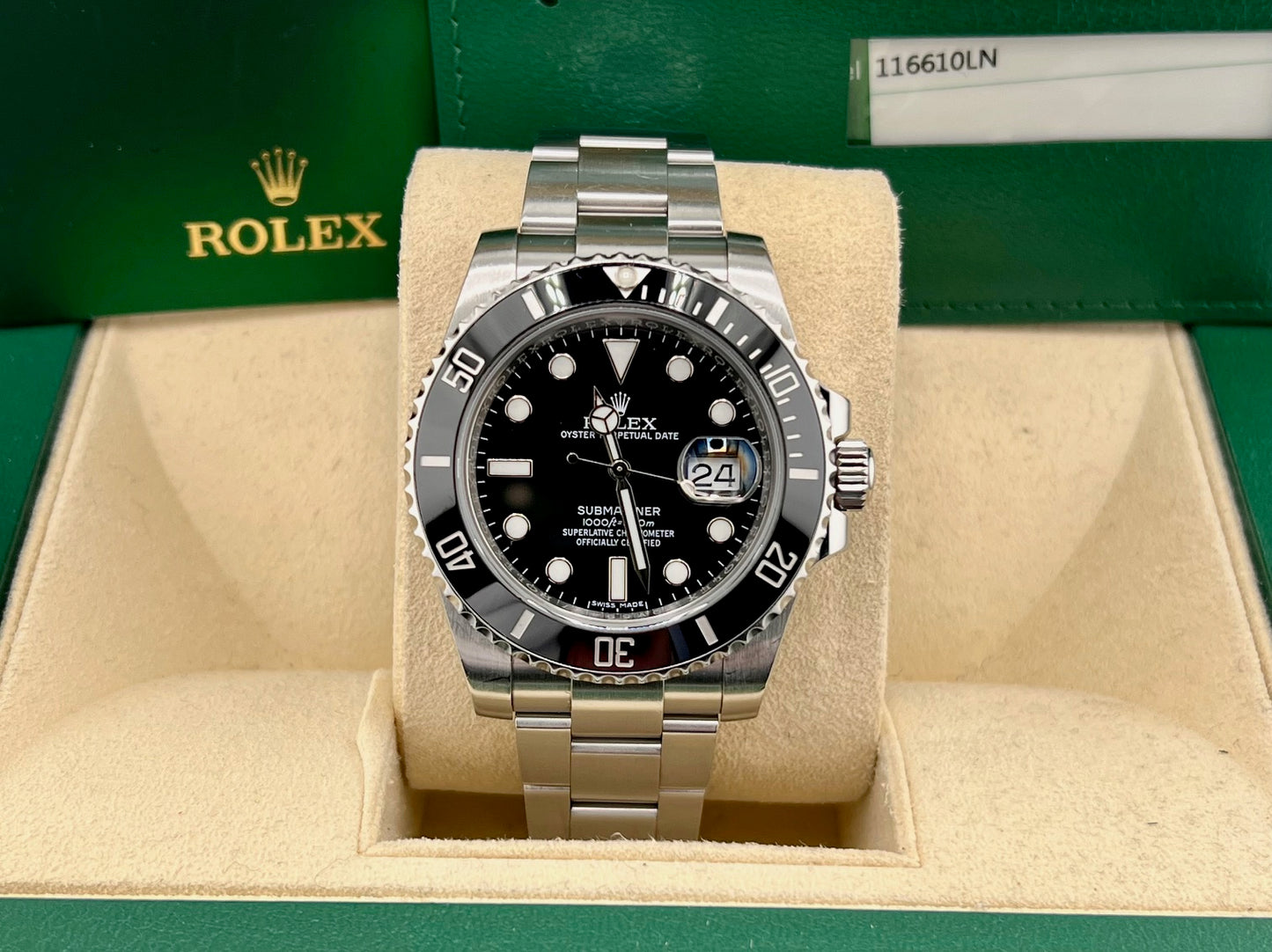 Rolex Submariner Date 116610LN 40mm 2017 Full Set (HK)