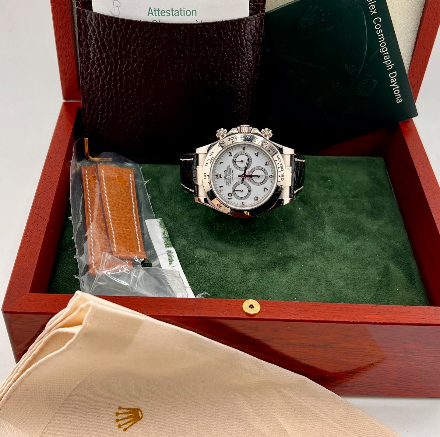 Rolex Daytona 116519 White Dial Full Set 2003 (Portogallo)