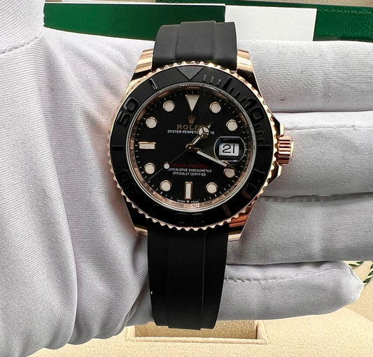 Rolex Yacht-Master 40mm 126655 Oysterflex 2021 full set ITA