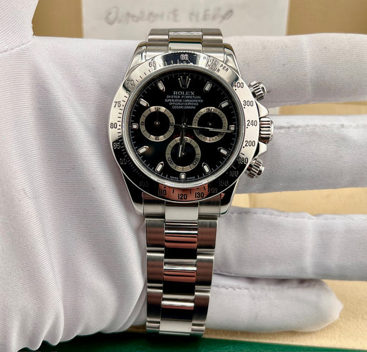 Rolex Daytona 116520 Black Dial 2004 Box&Paper Bolivia