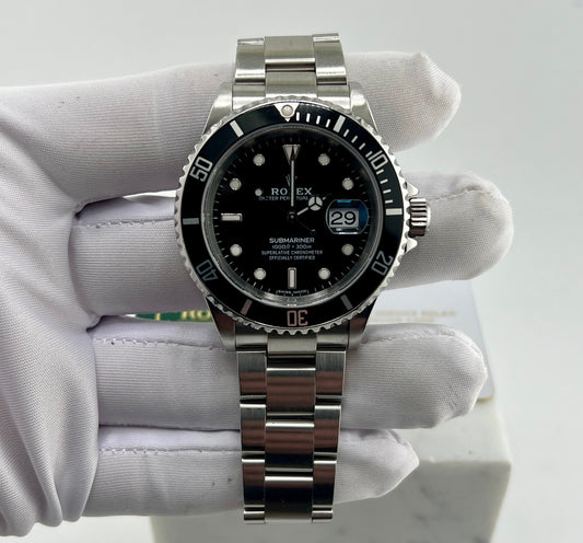Rolex Submariner Date 16610 Ser. Z No Holes Sel 2007 Service 2024