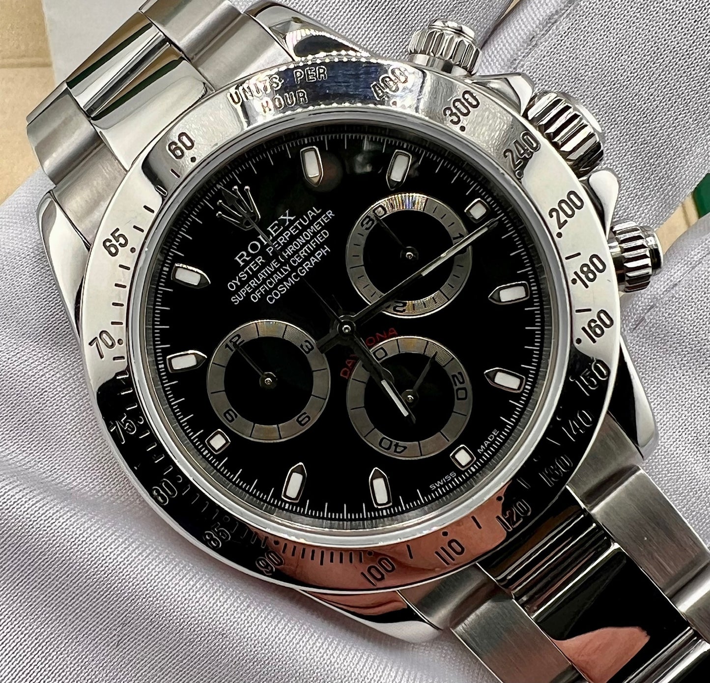 Rolex Daytona 116520 Black Dial 2004 Box&Paper Bolivia