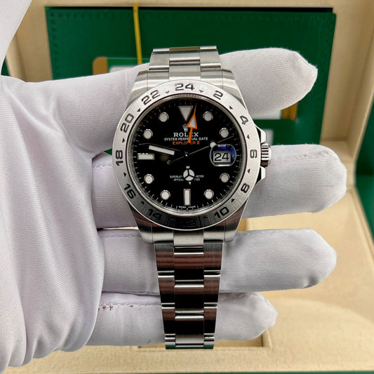 Rolex Explorer II 42mm 216570 Black Dial 2018 Full Set (Portogallo)
