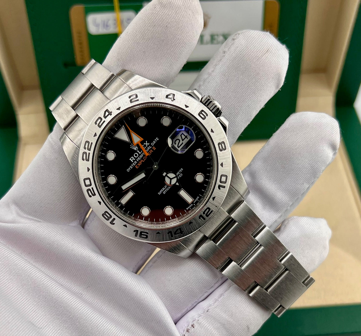 Rolex Explorer II 42mm 216570 Black Dial 2018 Full Set (Portogallo)