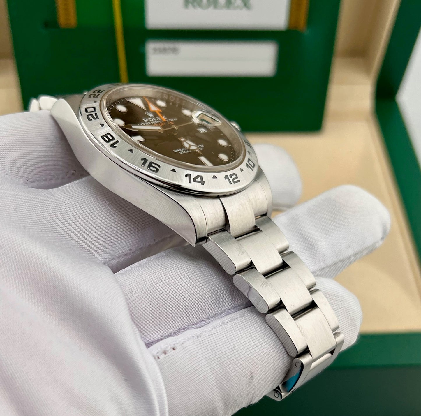 Rolex Explorer II 42mm 216570 Black Dial 2018 Full Set (Portogallo)