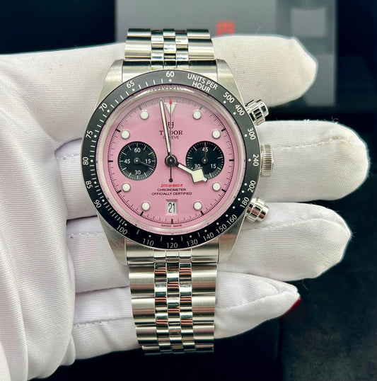Tudor Black Bay Chrono Pink ''Miami'' 2024 full set