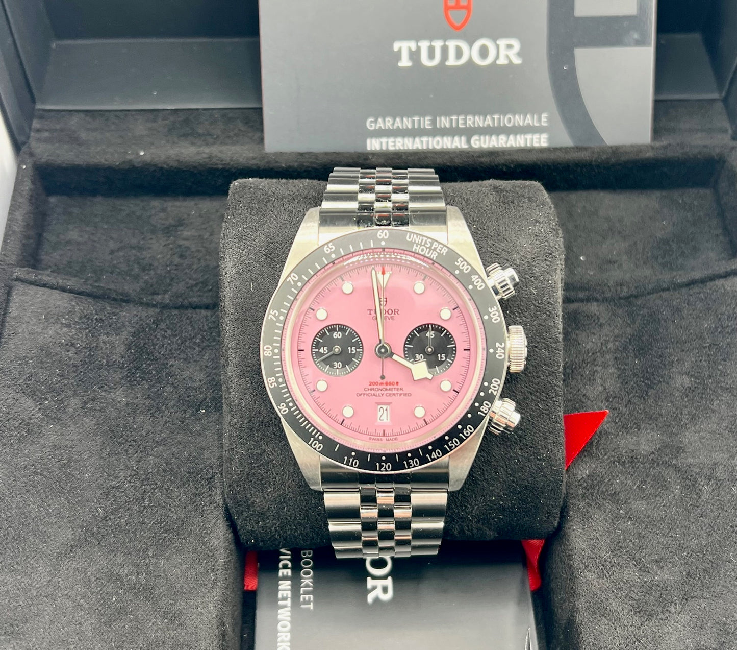 Tudor Black Bay Chrono Pink ''Miami'' 2024 full set