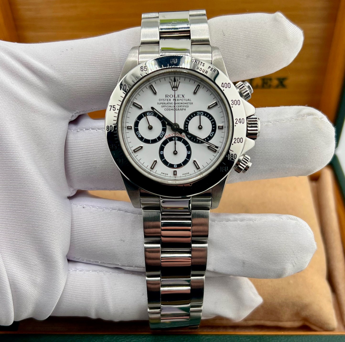 Rolex Daytona 16520 White Dial Zenith Ser. A 1999 Sel ITA