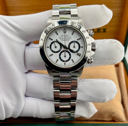 Rolex Daytona 16520 White Dial Zenith Ser. A 1999 Sel ITA
