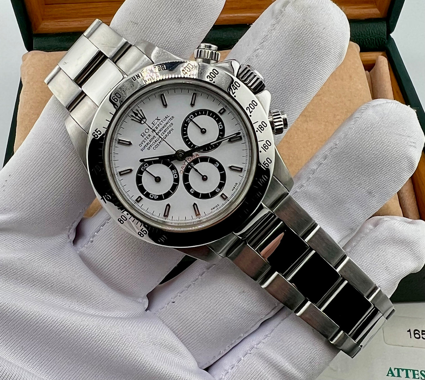 Rolex Daytona 16520 White Dial Zenith Ser. A 1999 Sel ITA