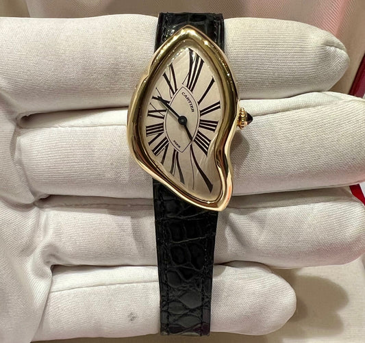 Cartier Crash Very Rare Watch Yellow Gold