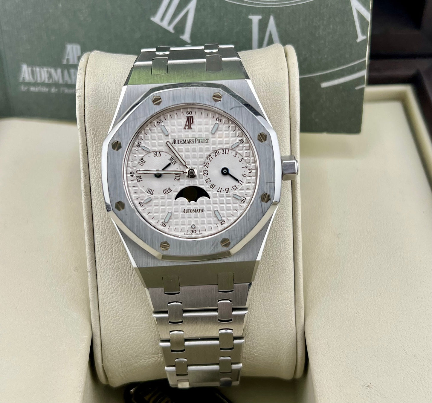 Audemars Piguet Royal Oak Day-date 25594ST Full Set 2005