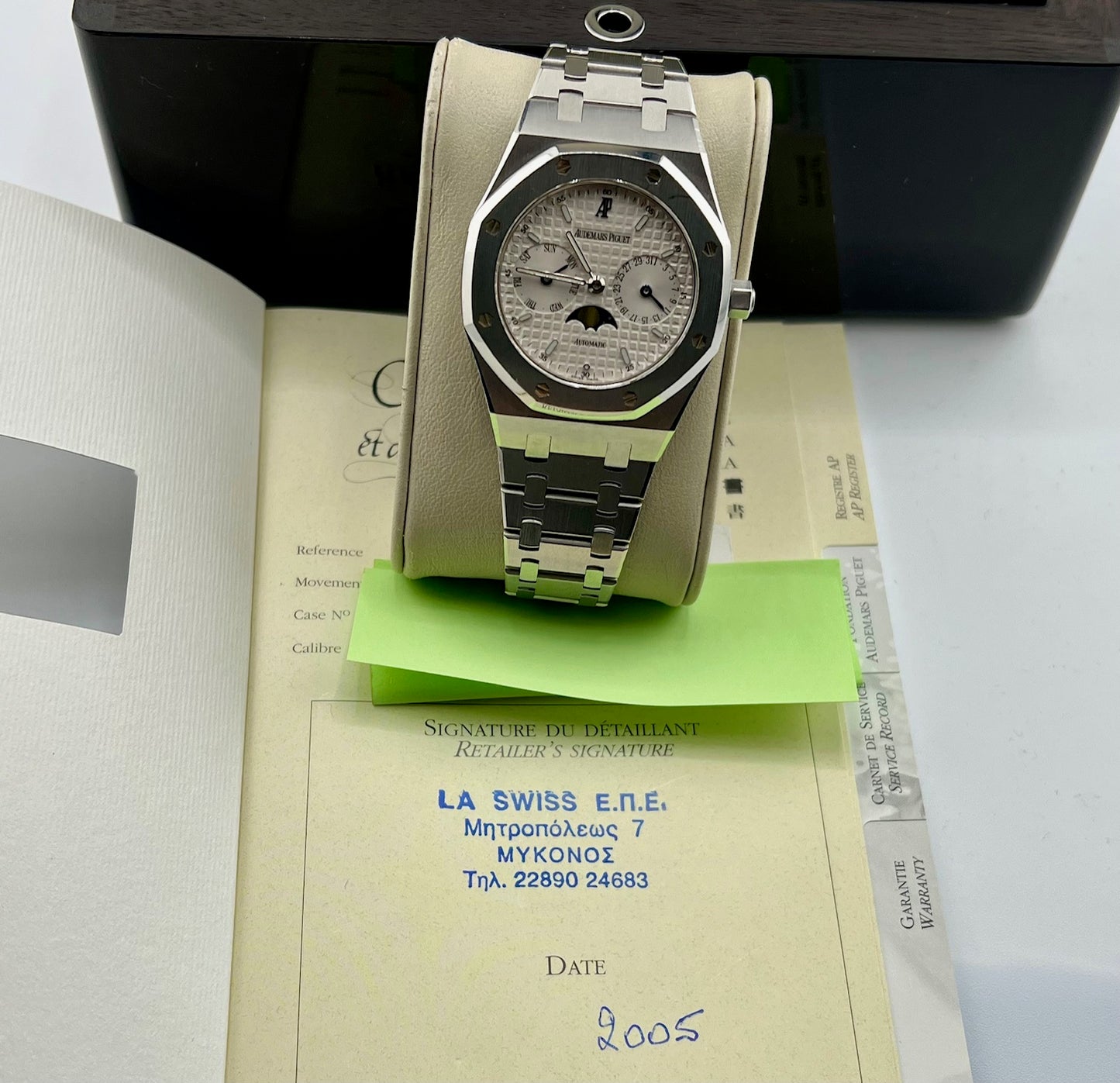 Audemars Piguet Royal Oak Day-date 25594ST Full Set 2005