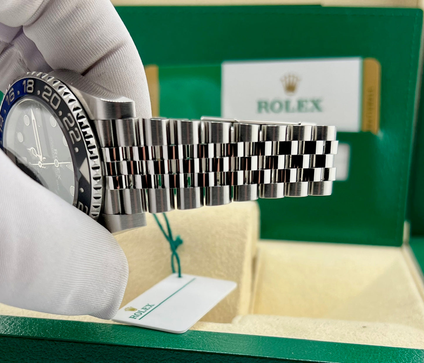 Rolex GMT-Master II 126710BLNR ''Batman'' Jubilèe 2019 full set