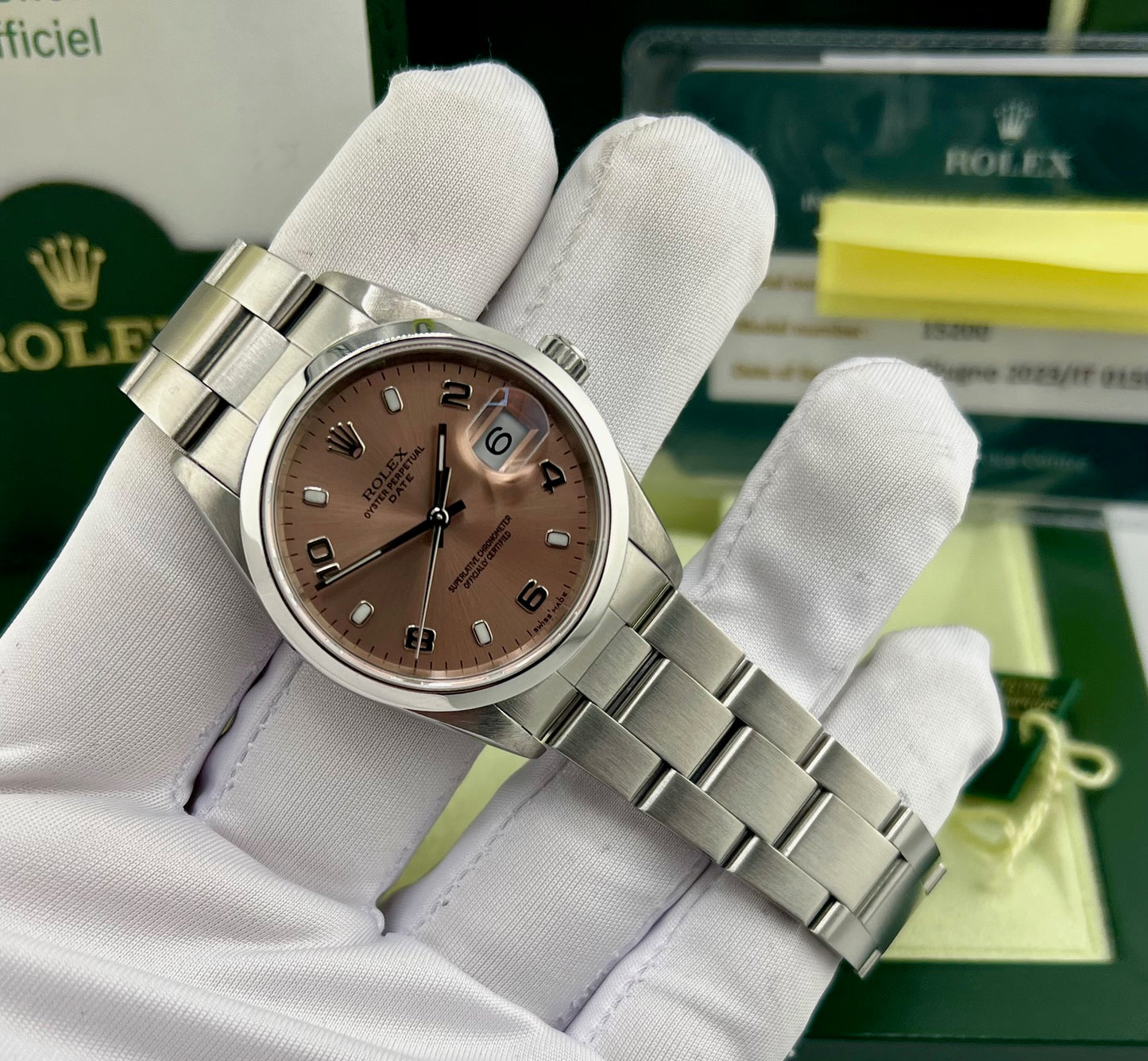 Rolex Oyster Perpetual Date 15200 34mm Full Set 2006 + Service 2023