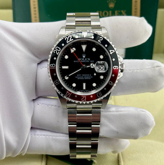 Rolex GMT-Master II 16710 Coke 2007 Card Stickers