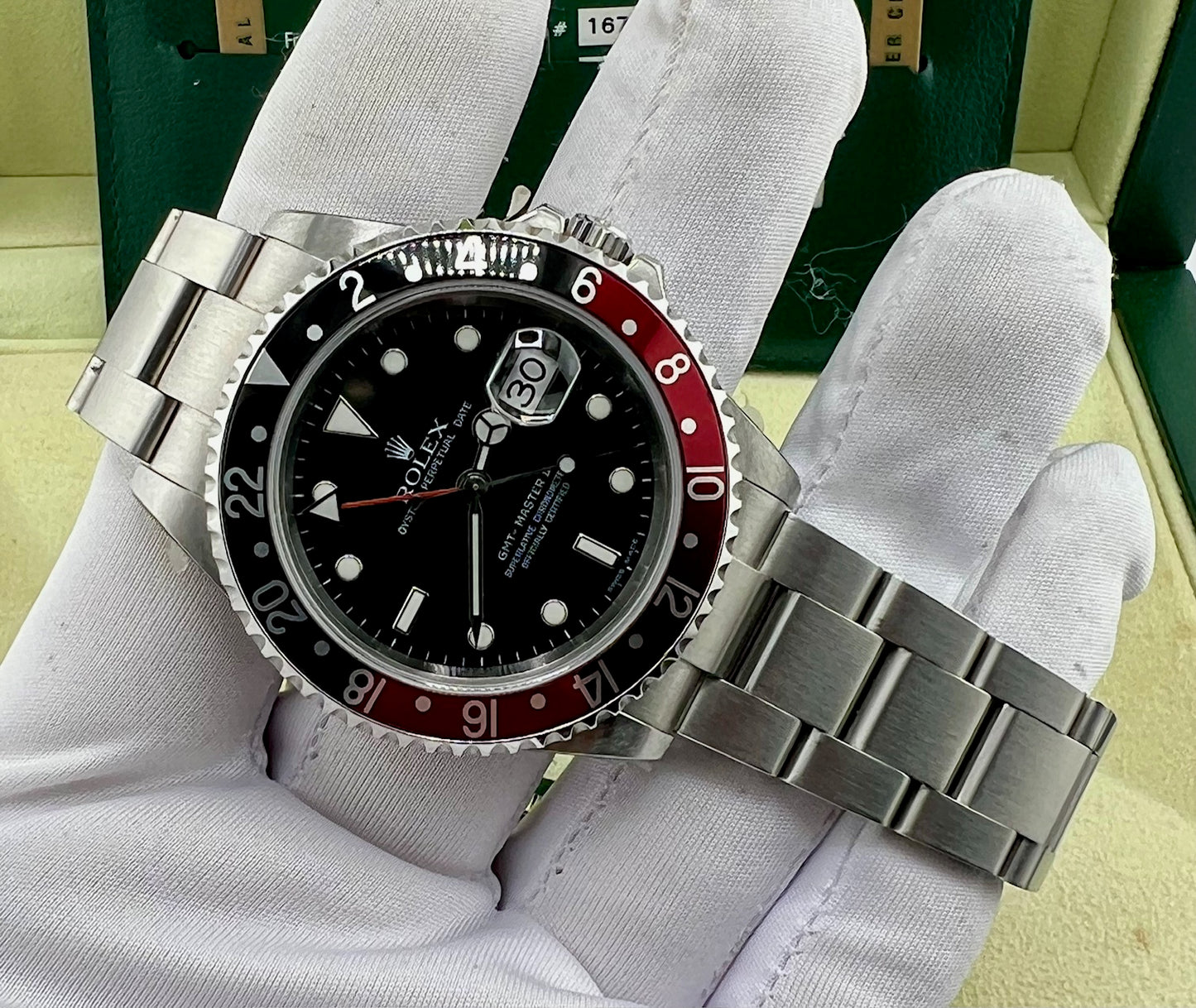 Rolex GMT-Master II 16710 Coke 2007 Card Stickers