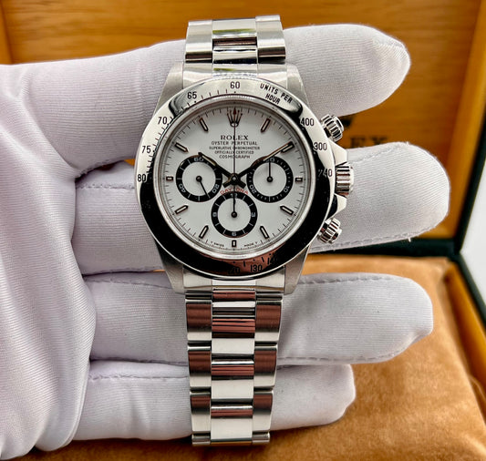 Rolex Daytona 16520 Zenith White Dial 1996 solo orologio only watch