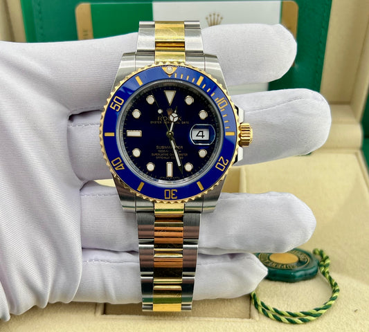 Rolex Submariner Date 40mm 116613LB Blue Dial Full Set 2018