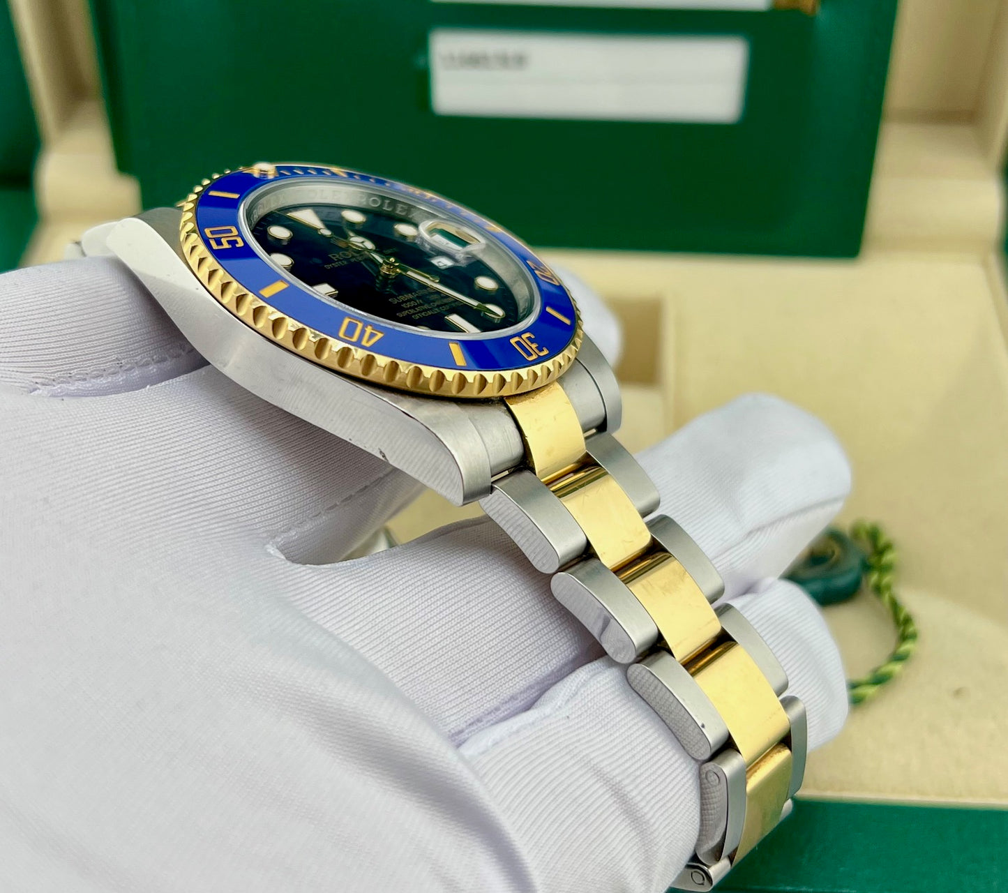 Rolex Submariner Date 40mm 116613LB Blue Dial Full Set 2018