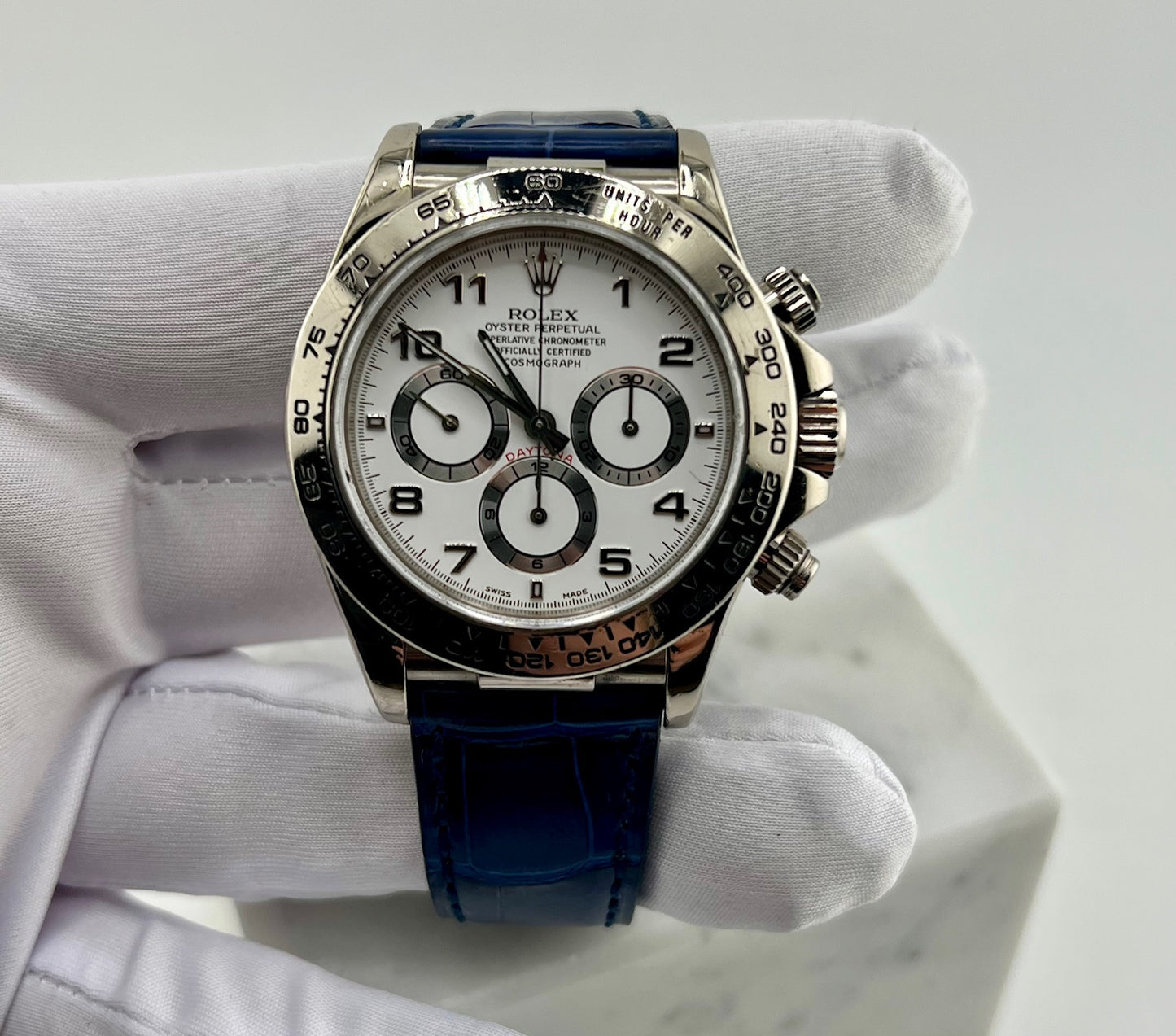 Rolex Daytona 16519 Zenith White Dial 1998 only watch