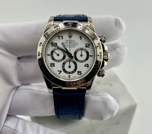 Rolex Daytona 16519 Zenith White Dial 1998 only watch