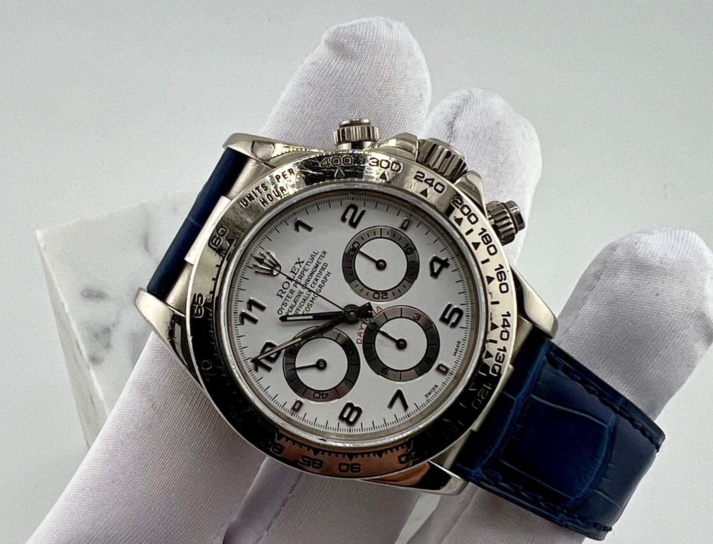 Rolex Daytona 16519 Zenith White Dial 1998 only watch