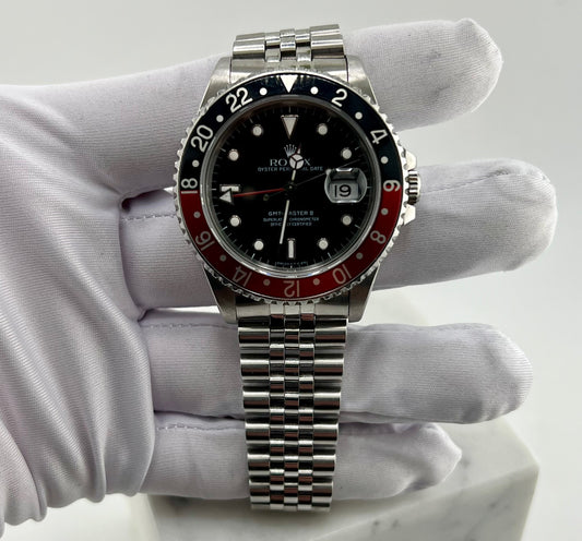 Rolex GMT-Master II 16710 Coke Jubilèe 1989 only watch