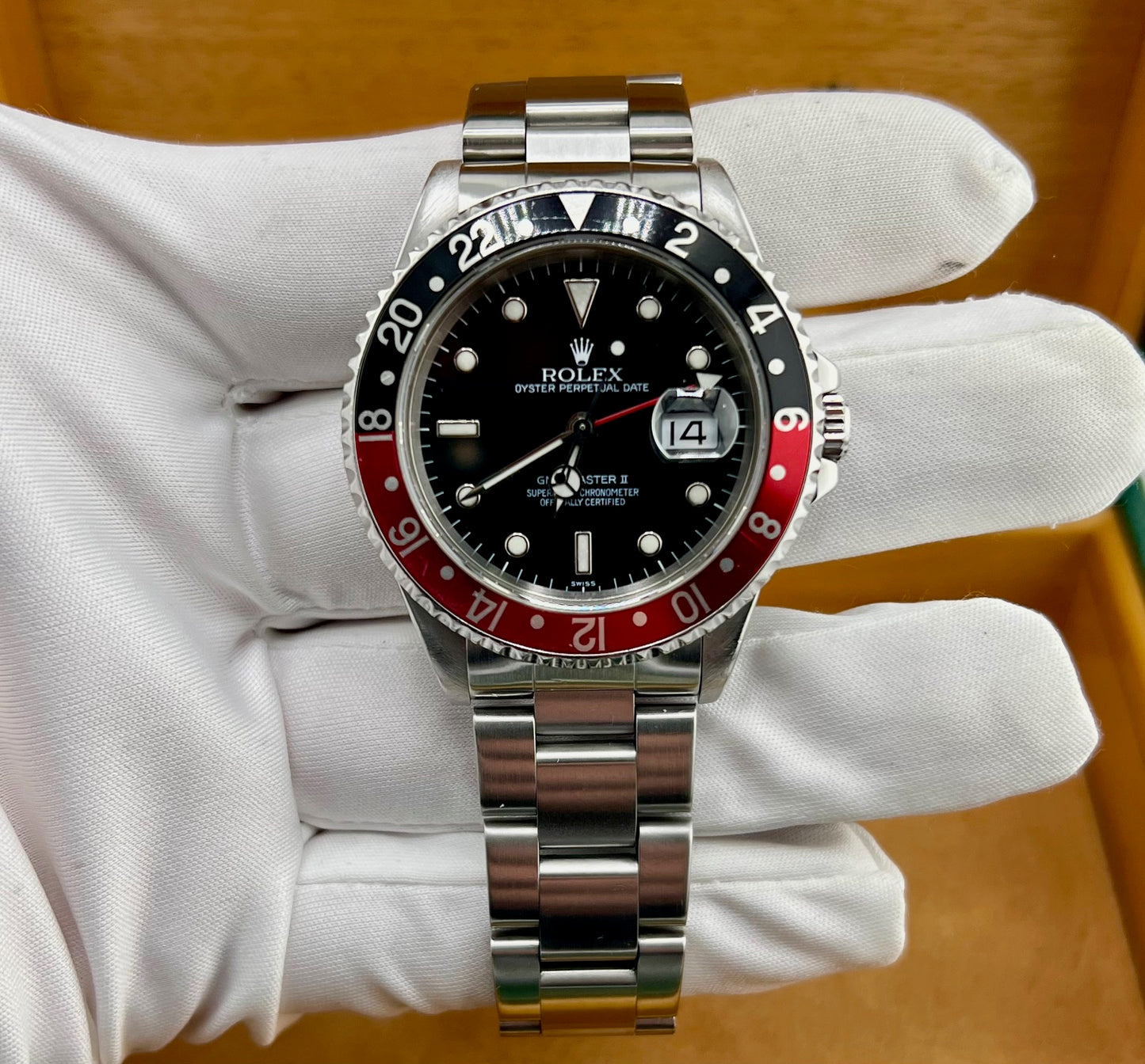 Rolex GMT-Master II 16710 Coke 2000''Swiss only'' Ita