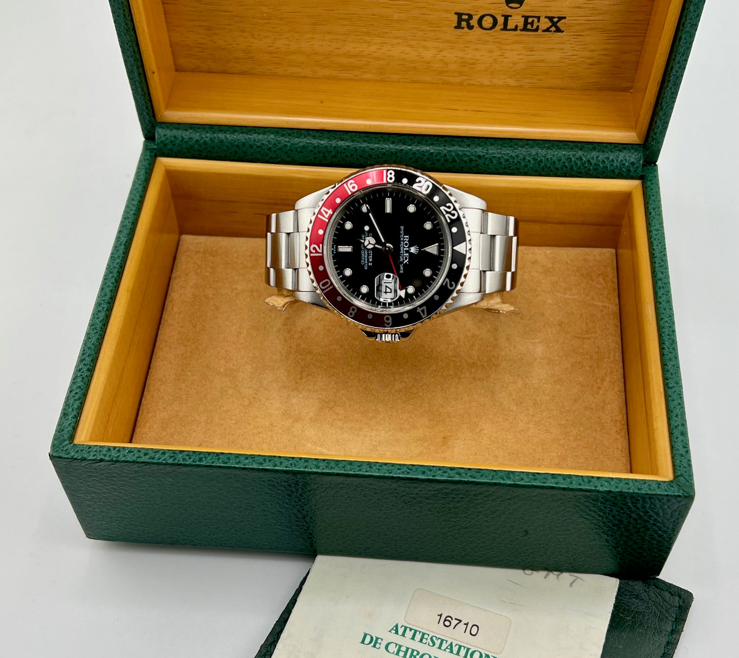 Rolex GMT-Master II 16710 Coke 2000''Swiss only'' Ita
