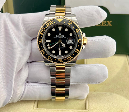 Rolex GMT-Master II 116713LN 40mm B&P 2007 (Singapore) 11 links