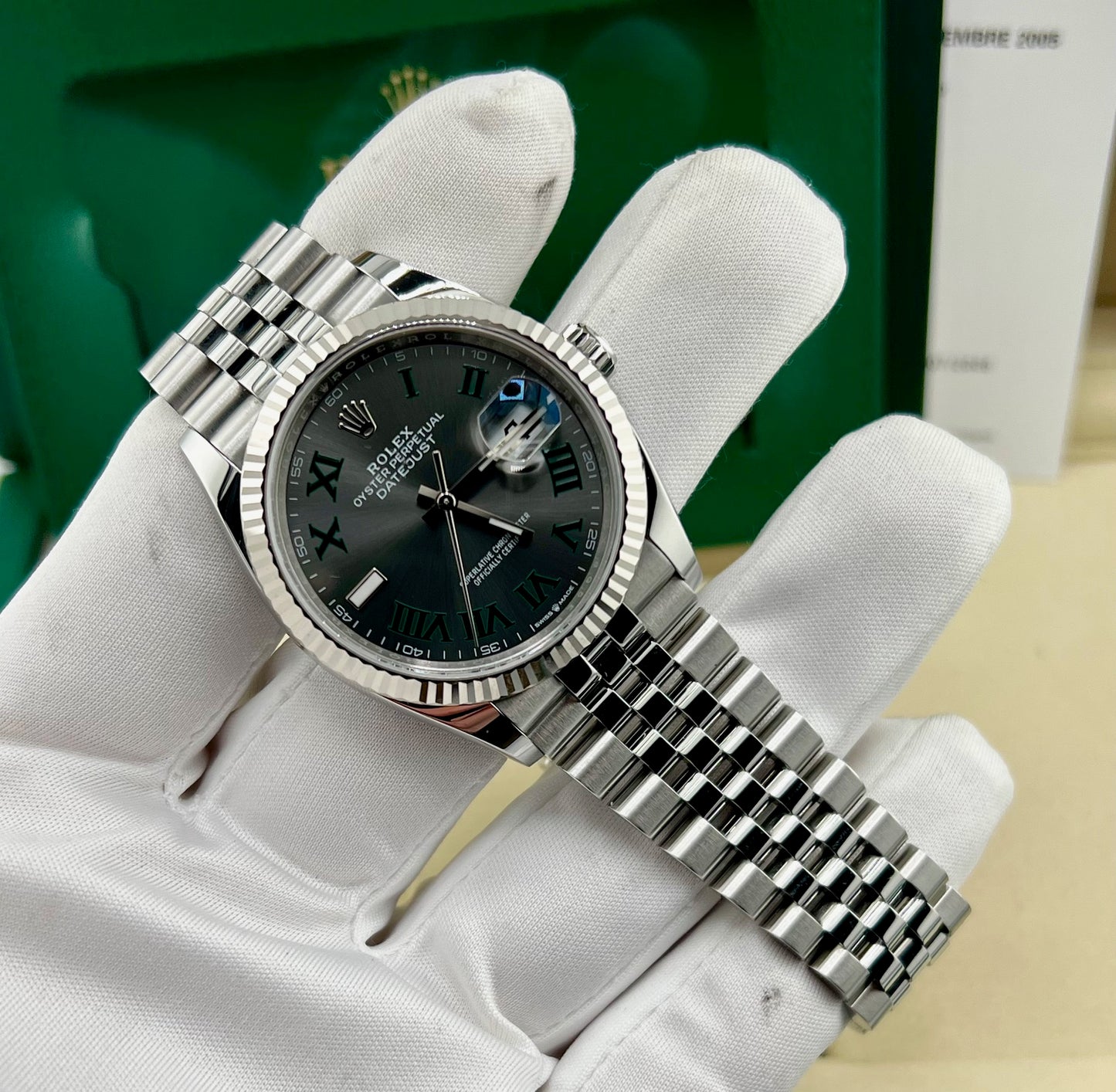Rolex Datejust 36mm 126234 Wimbledon 2025 Jubilèe
