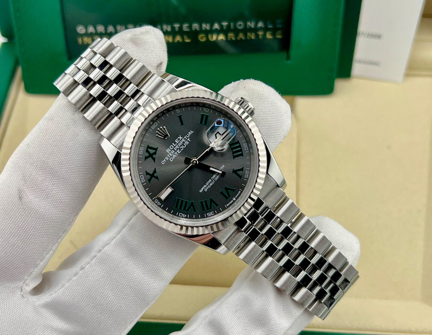 Rolex Datejust 36mm 126234 Wimbledon 2025 Jubilèe