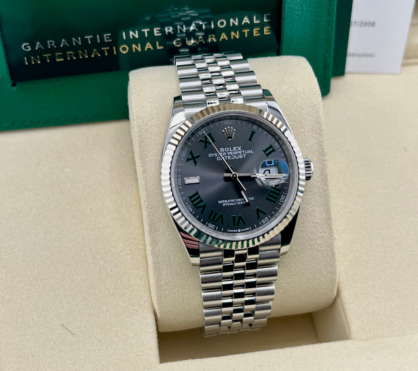 Rolex Datejust 36mm 126234 Wimbledon 2025 Jubilèe