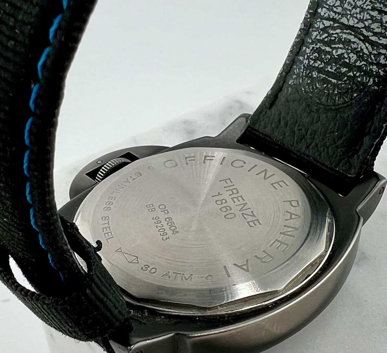 Panerai Luminor Marina PamC0026 ''Consignment'' PVD solo orologio dimostrativo