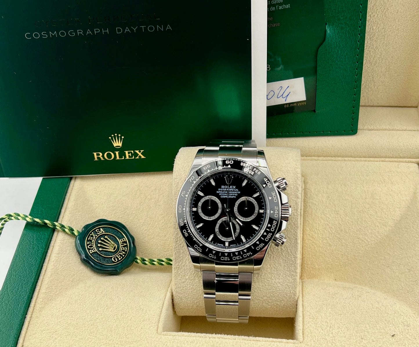Rolex Daytona 126500LN Black Dial 2024