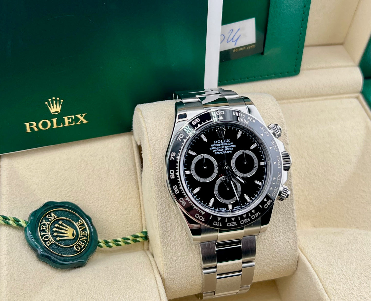 Rolex Daytona 126500LN Black Dial 2024