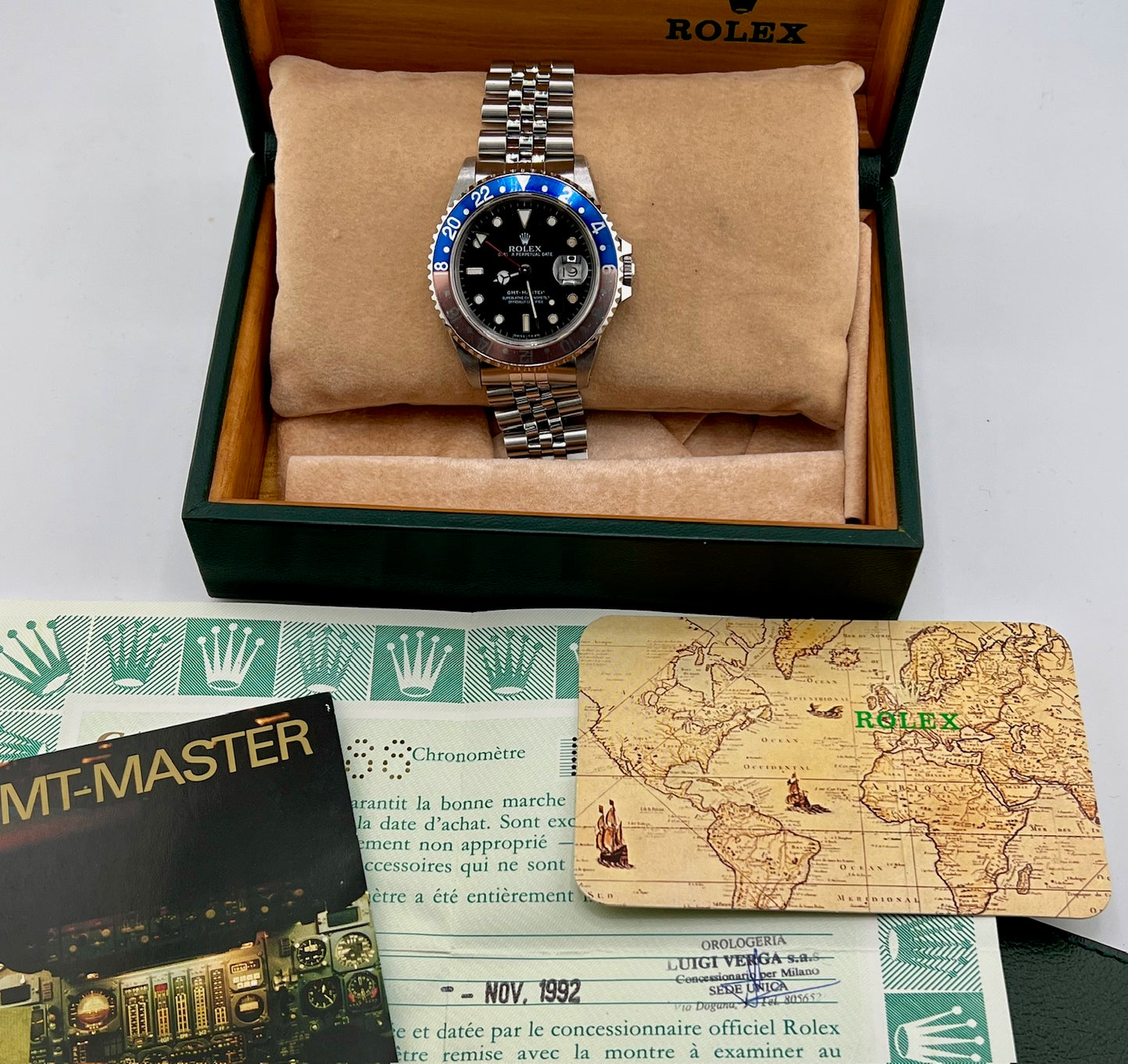 Rolex GMT-Master I 16700 Pepsi Jubilèe 1992 ITA