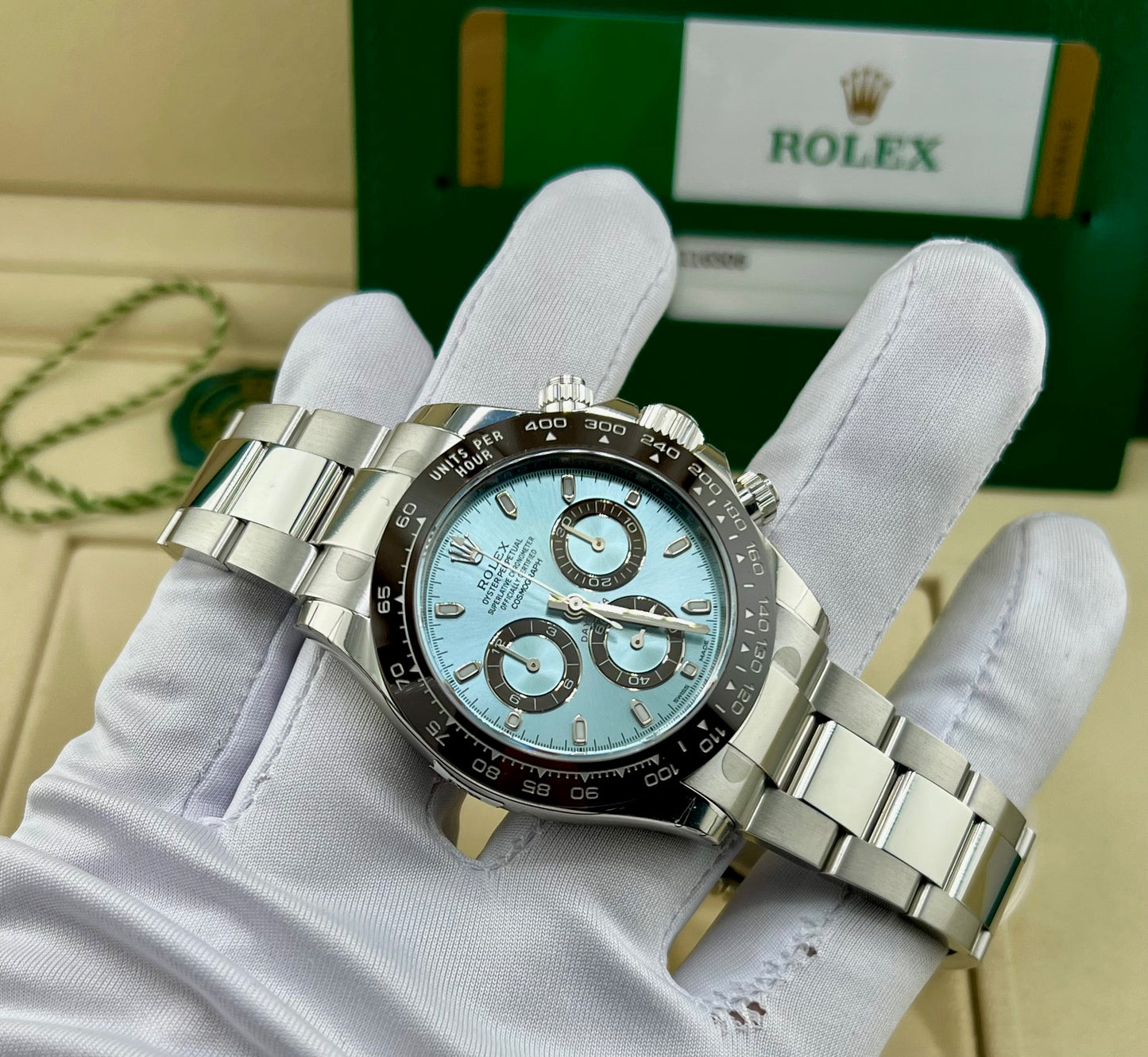 Rolex Daytona 116506 Platino 2019 NEW Full Stickers