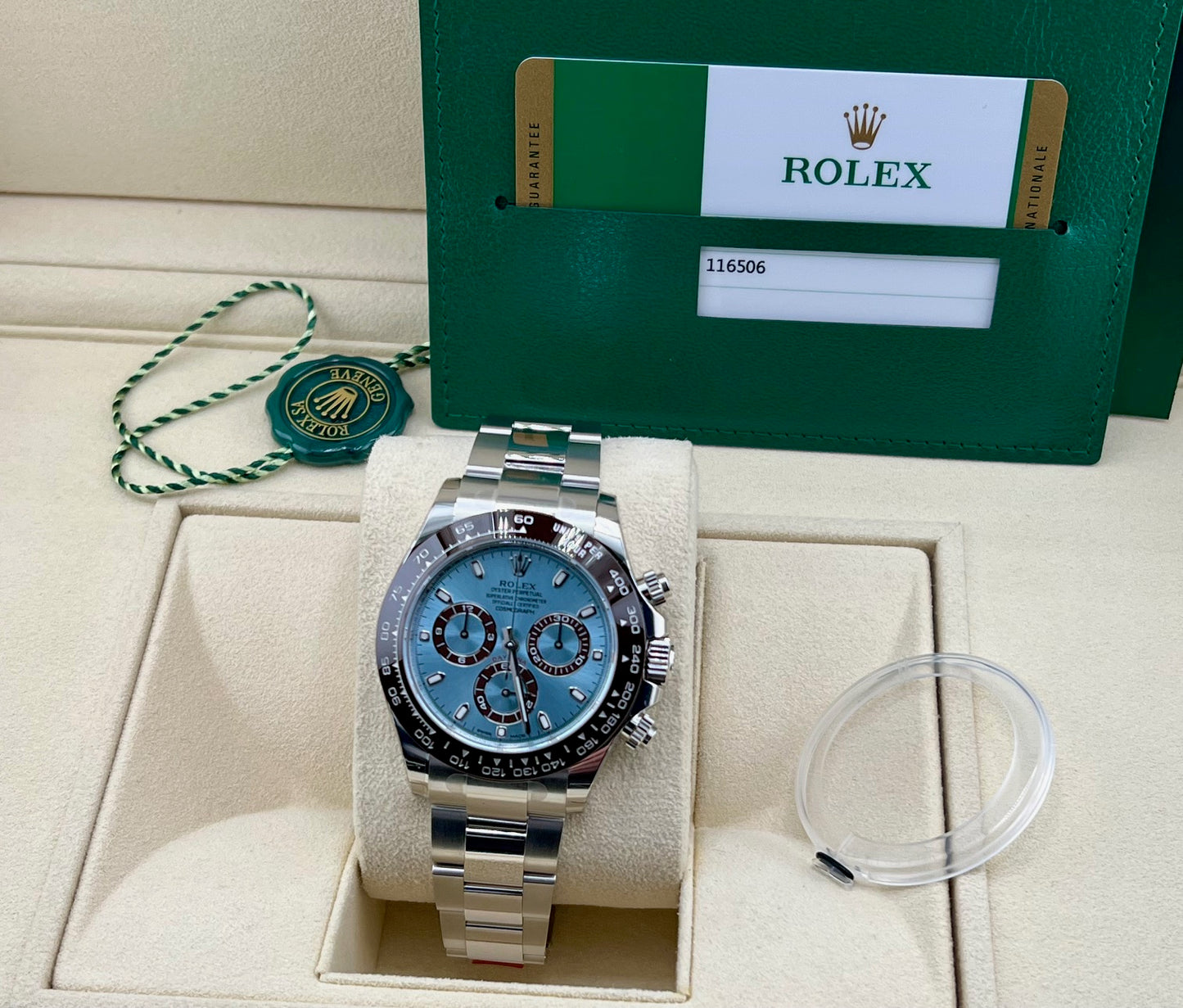 Rolex Daytona 116506 Platino 2019 NEW Full Stickers