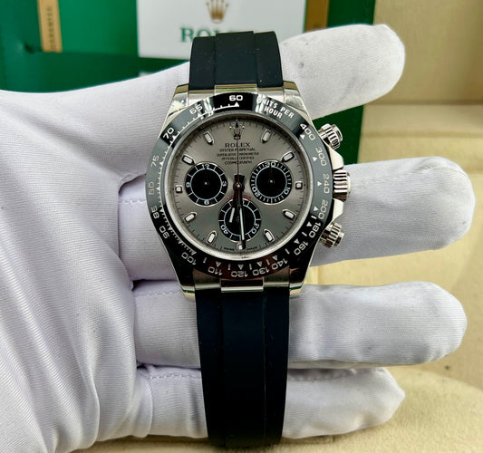 Rolex Daytona 116519LN Rodium Dial 2017 Full Set