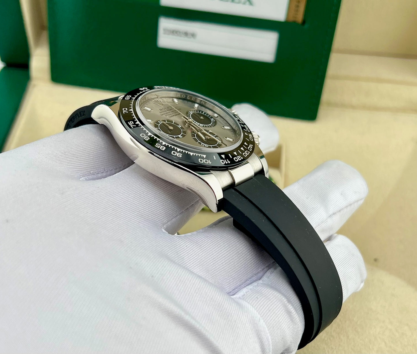 Rolex Daytona 116519LN Rodium Dial 2017 Full Set