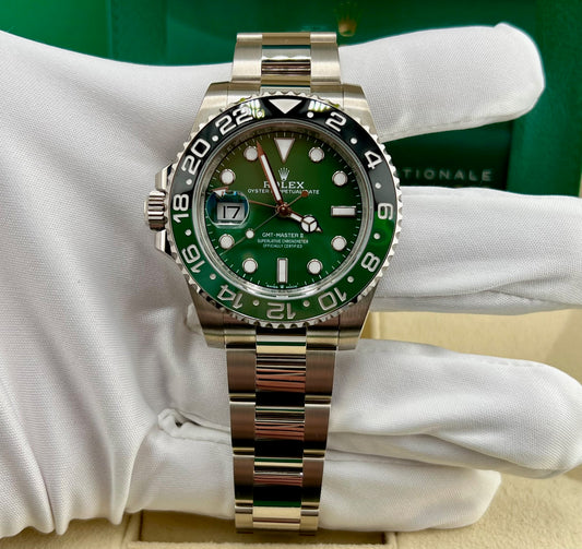 Rolex Gmt Master 126729VTNR Sprite Green Dial NEW 2025