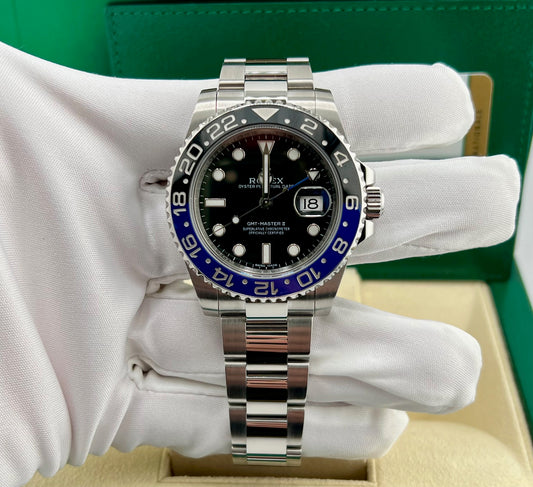 Rolex GMT-Master II "Batman" 116710BLNR 2015 full set