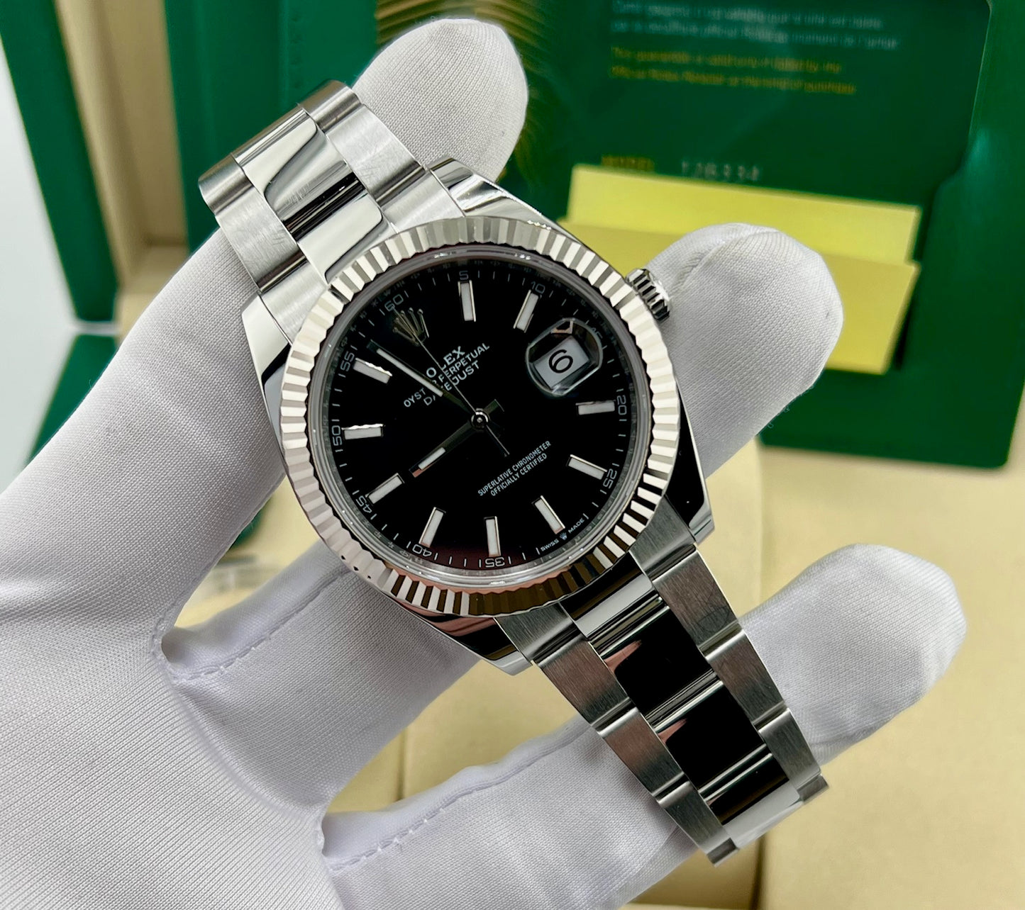 Rolex Datejust 41mm 126334 Black Dial Oyster 2025
