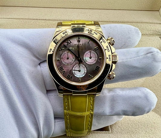 Rolex Daytona 116518 Tahiti MOP Dial 2004