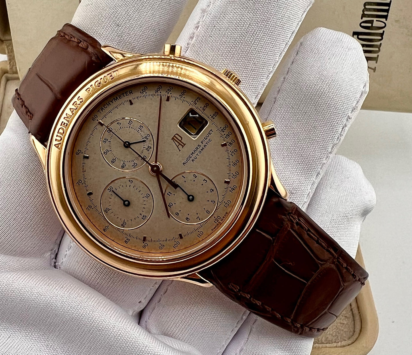 Audemars Piguet Huitieme 25644OR 40mm 1988 Full Set ITA