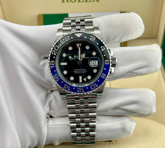 Rolex GMT-Master II ''Batman'' 126710BLNR 2020 Jubilèe HK